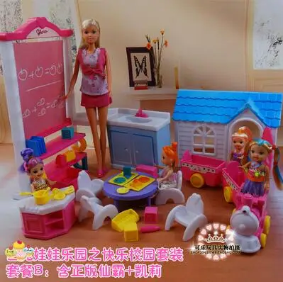 Accesorios Muebles Para Casa De MuÃ±ecas Barbie Guardería Para