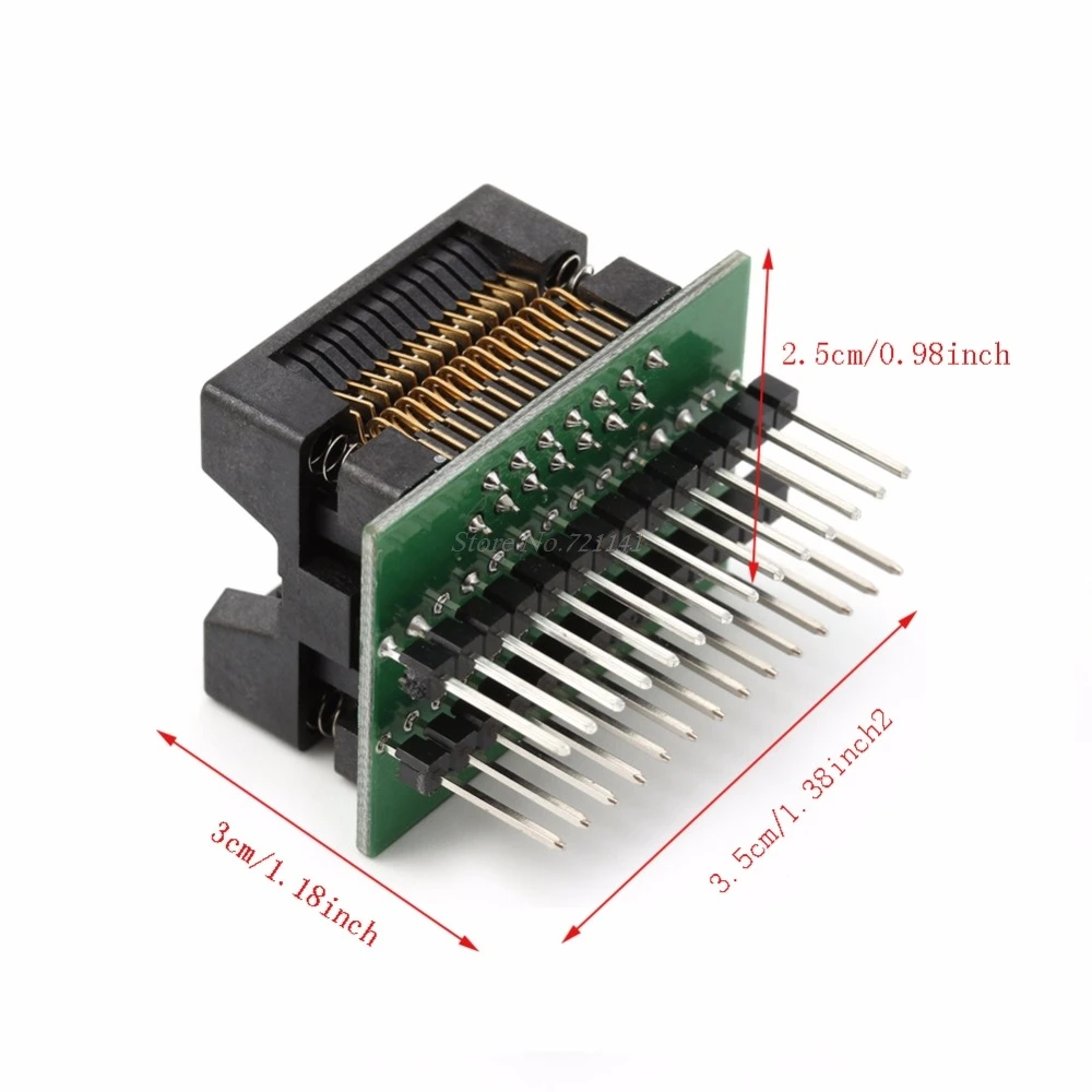 SOP28 к DIP28 гнездо адаптера конвертер программист IC Тесты гнездо Новый 2018