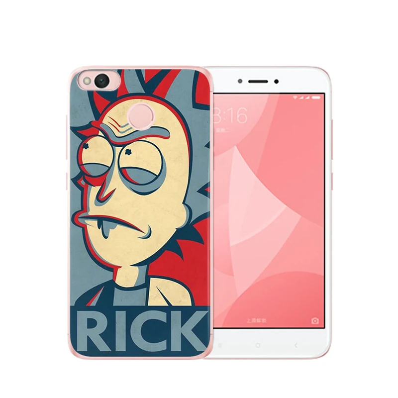 Роскошный чехол для телефона Rick And marty, чехол для Xiao mi Red mi 3S Pro 4X 4A 5A 5 Plus Note 3 4 4X6 6A mi A1 5X, мягкий силиконовый чехол из ТПУ - Цвет: 7253