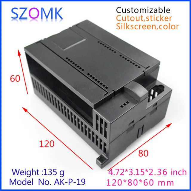 enclosure electronics control box (4 pcs)120*80*60mm abs distribution