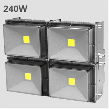 

LED Floodlight 50W 100W 150W 200W 240W IP67 AC85-265V LED Outdoor light Garden Lamp Cold white/warm white Free shipping