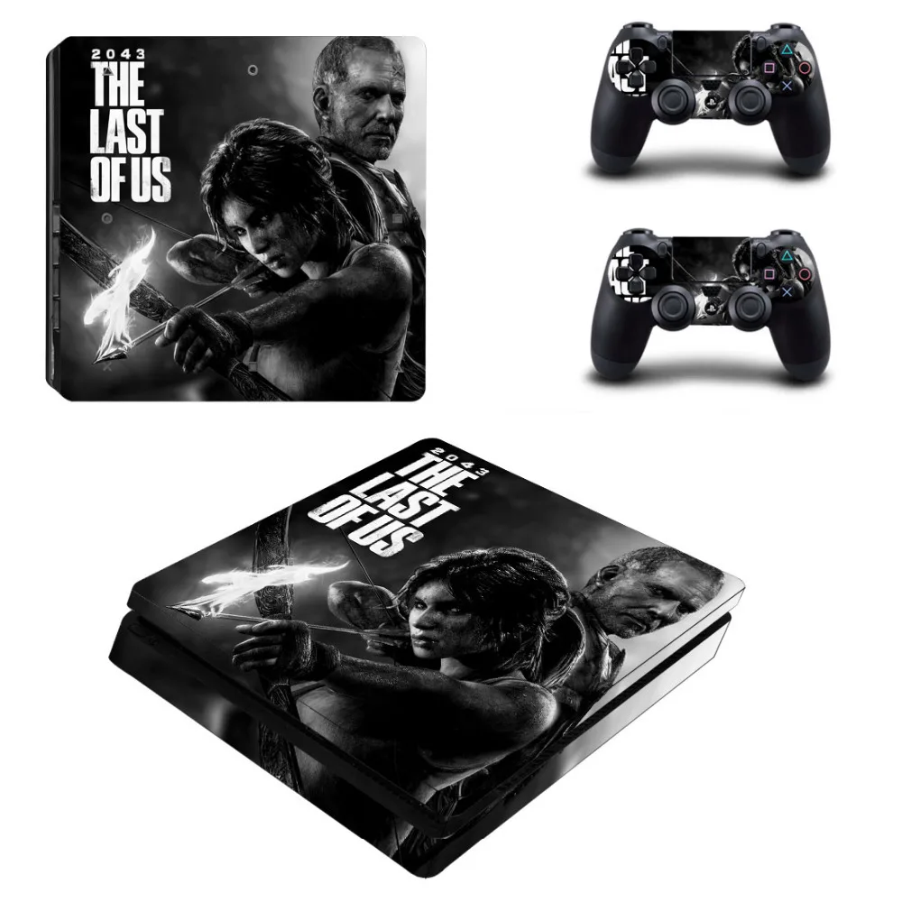 

THE LAST OF US PS4 Slim Skin Sticker Decal for Sony PlayStation 4 Console and Controller Skin PS4 Slim Skins Sticker Vinyl