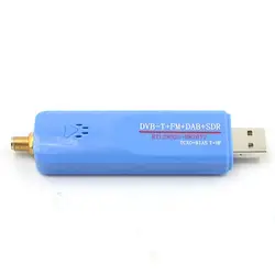 SDR RTL-SDR DVB-T FM RTL2832U ключ USB цифровая телевизионная Флешка коротковолновое Поддержка тюнер смещения видео ресивер декодер каналов кабельного