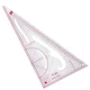 XRHYY MultiFunction Triangular Scale Ruler Measure Plastic Dressmaking Tailor Sewing For Students Designers Pattern Maker&Tailor ► Photo 1/6
