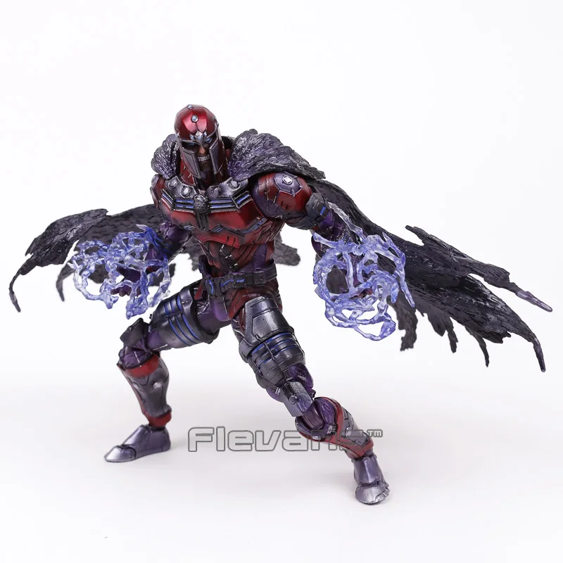 Marvel Universe VARIANT PLAY ARTS KAI X-men Magneto ПВХ фигурка Коллекционная модель игрушки 25 см