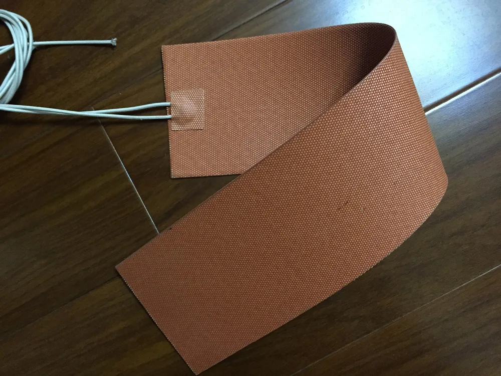 

70mm X 816mm 500W 240V Flexible Silicone Heater, Musical Instrument Guitar Side Bending Heating Blanket engine heating element