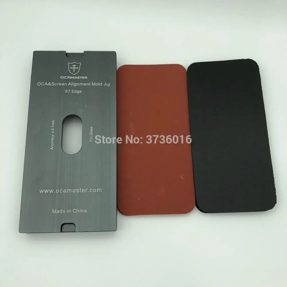 

Universal OCA laminating mold for samsung S6 edge to S9 plus and Note 8 LCD glass oca film laminating for mobile phone repair
