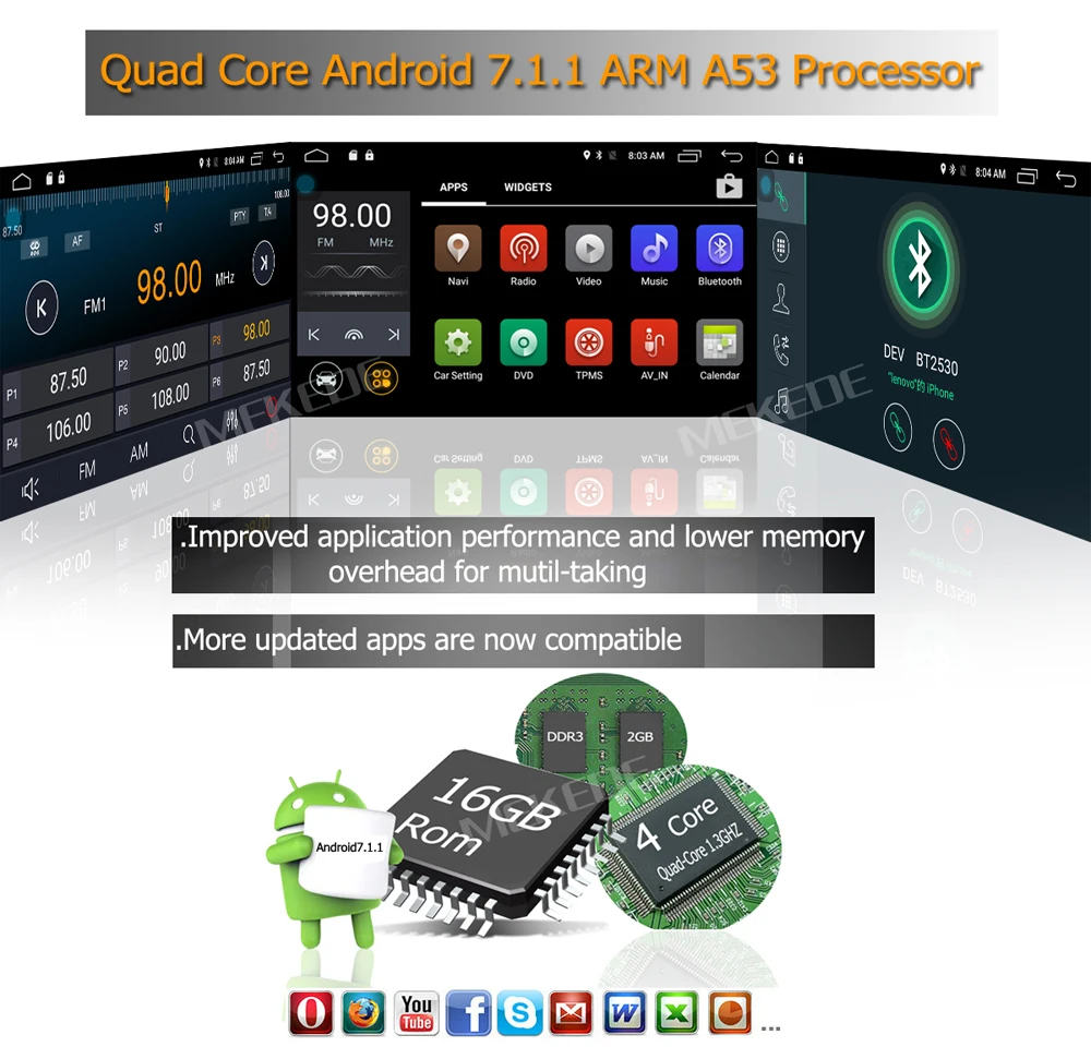 Top Quad core Android 7.1 7