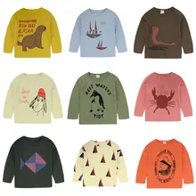 Top T Shirt For Boy,Print Children Boys T Shirt Spring Autumn Kids Tshirt Cotton Long Sleeve Girls Tshirt Cartoon Baby T-Shirts baby boy girl long sleeve t shirts baby girl clothes top boys girls clothing spring autumn cotton cute baby cartoon t shirts