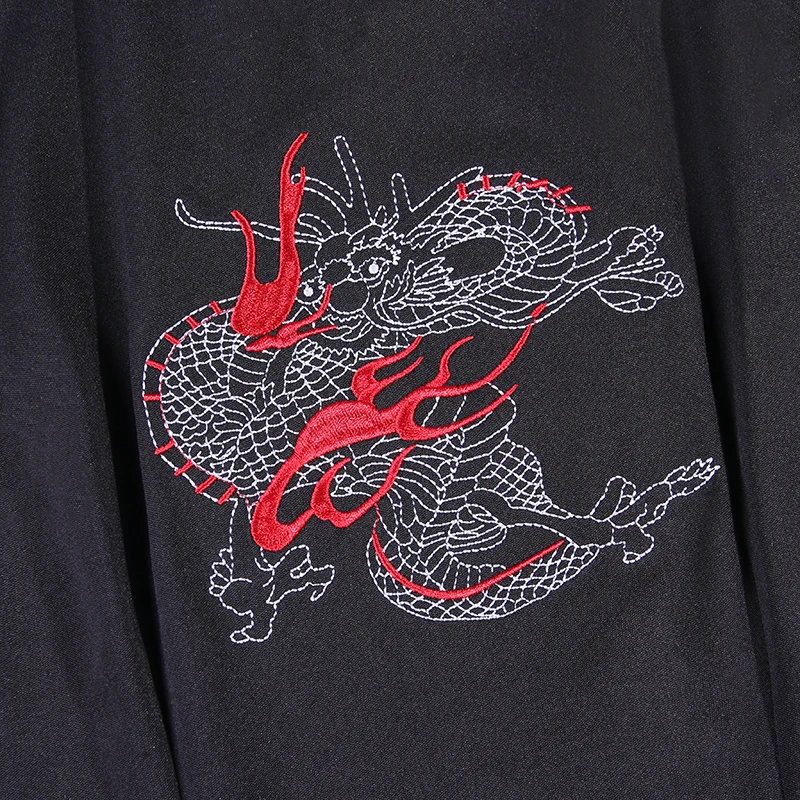 WannaThis Chinese Style Qipao Sexy Hollow Out Split Summer Dress Black Embroidery Fashion Club Cheongsam Slim Party Mini Dress