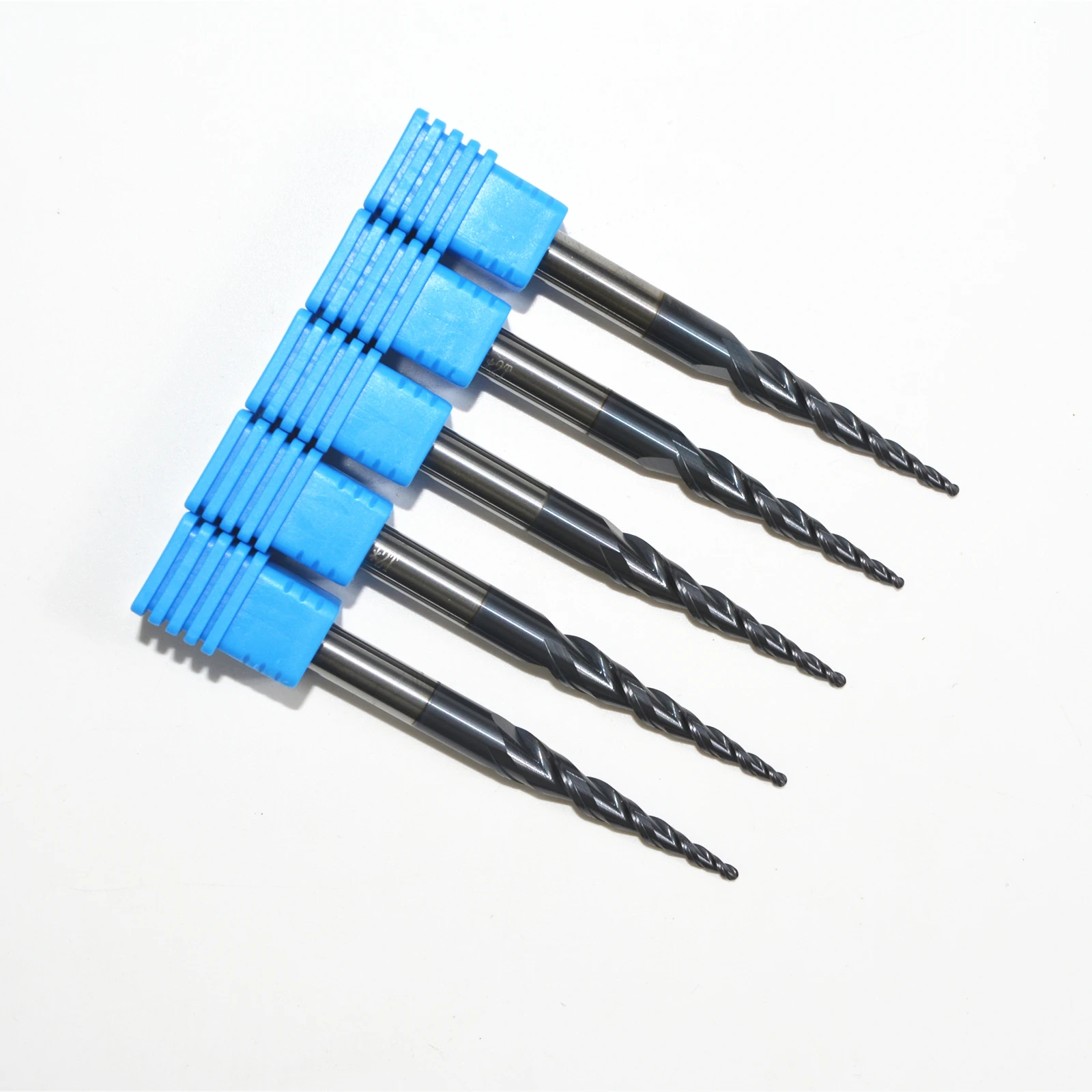 5PCS R0.75 * D6 30 5 75L HRC55 твердосплавные TiALN покрытием конус сферическим концом