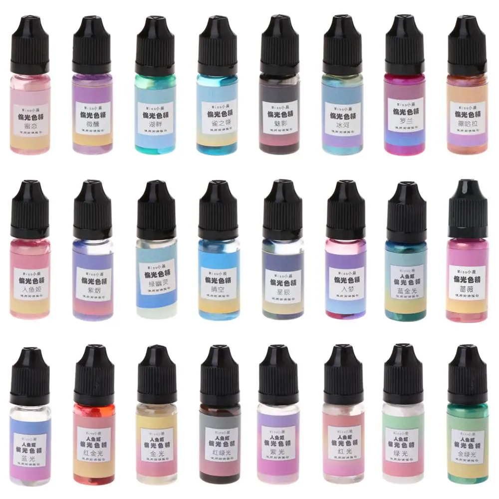

Resin Pigment Starry DIY Making Crafts UV Dye Jewelry Accessories 14 Color Shiny