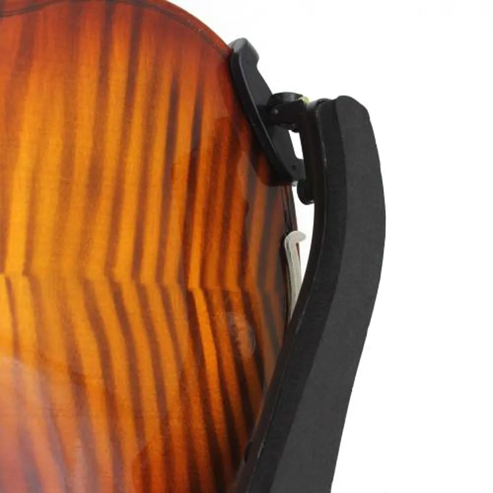 

1/2 Or 1/4 Size Handcrafted Solid Acoustic Grips Violin Fiddle With Carrying Case Tuner Shoulder Rest