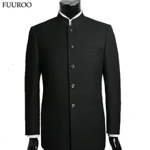 Männer Anzug Setzt Chinesische Tunika Anzüge Stehkragen Klassischen Anzug Blazer Marke Formal Männlichen Baumwolle Anzug Sets Y0470