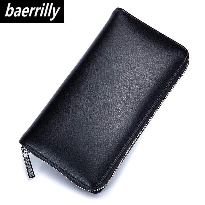 Genuine cow Leather anti theft 36 Card Holder Credit Card Case Organizer passport Wallet Men RFID Blocking card Wallets Purse leather wallet wallet card holder card holder credit card holder credit card wallet card wallet id card holder id card case business card holder passport holder