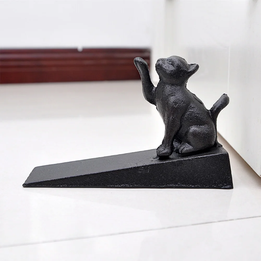 

Animal Shaped Cast Iron Door Stopper Bedroom Anti Slip Windproof Rustproof Easy To Install Baby Safety Durable Anti Collision