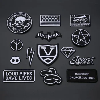 

Wholesale 40pcs DIY Embroidered Sewing On Patch Iron-On Patch Stickers For Clothes Sewing Fabric Applique Supplies YO16