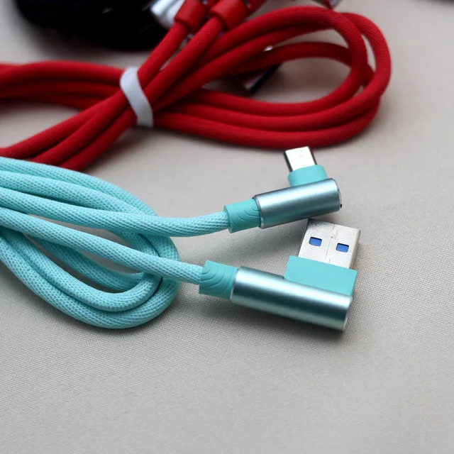 3a Usb Тип C 90 градусов кабель с разъемом usb-c для Xiaomi Mi 9t samsung Galaxy A50 S8 S9 A70 S10 A40 A30 A20 разъемом спецификации Usb type-C кабель передачи данных для быстрой зарядки