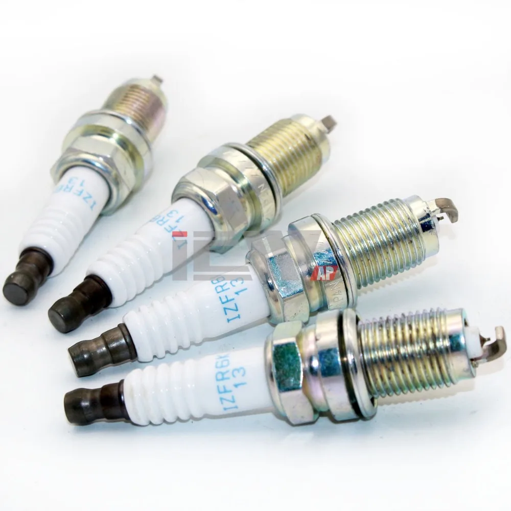 

4 PCS IZFR6K13 6774 Laser Spark Plug Types Iridium Spark Plugs For Car 08-12 HONDA Fit IZFR6K13-6774 IZFR6K 13