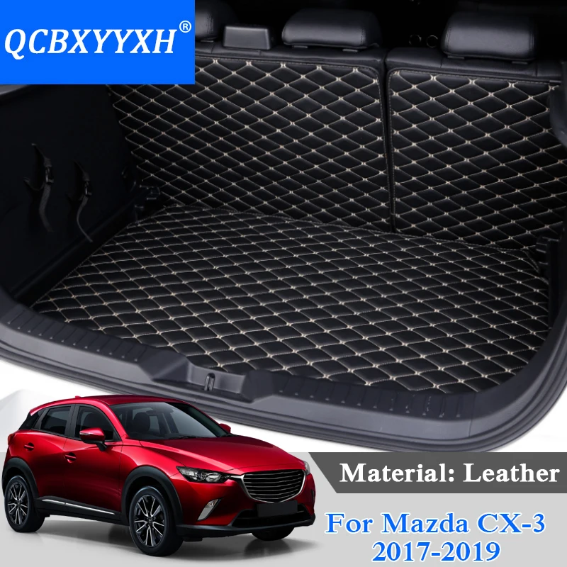 Автомобильный Стайлинг для Mazda CX 3 2017 2019 коврик багажника подкладка заднего