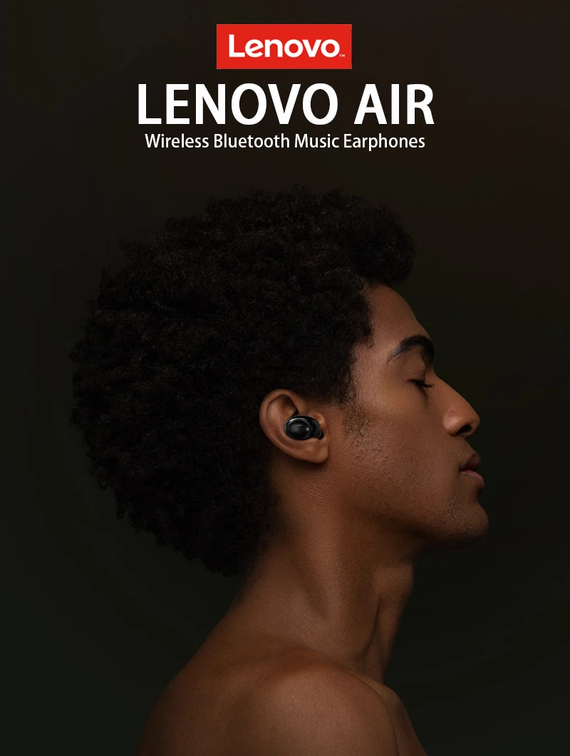 Lenovo Air tws bluetooth наушники беспроводные наушники AI Smart с IPX5 Водонепроницаемый BT V4.2 наушники-вкладыши