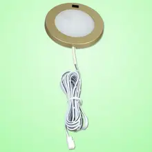 Светодиодный светильник под светодиодное освещение шкафа алюминиевый датчик движения ИК кухонный светильник в шкаф кухонные лампы круглый шайба светильник «Книжная полка»