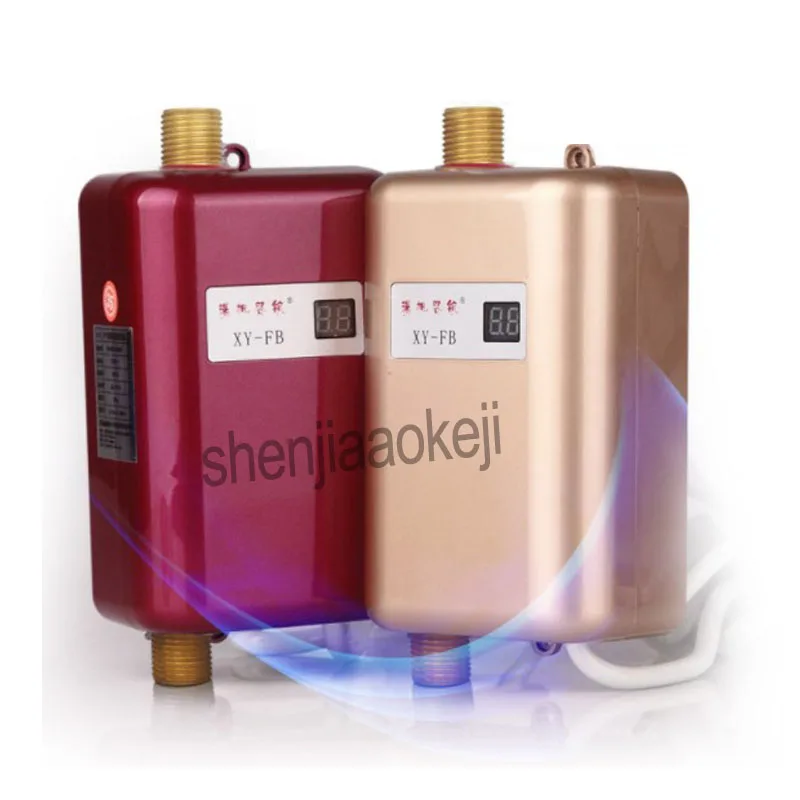220v Instantaneous Water Heater Instant Electric Heaters Heating Shower Kitchen bathroom 1pc | Бытовая техника