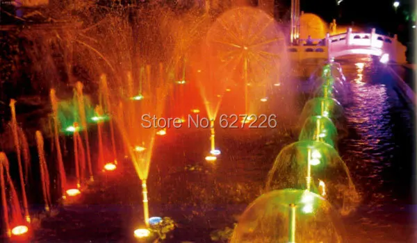 Conduziu a Luz Holofote à Prova Água ao ar Subaquática 220 Rotary Ip68 Underwater d' Livre Holofotes Lâmpada Lagoa 2 Pçs - Lote 12 w 110 v 14 Luzes subaquáticas
