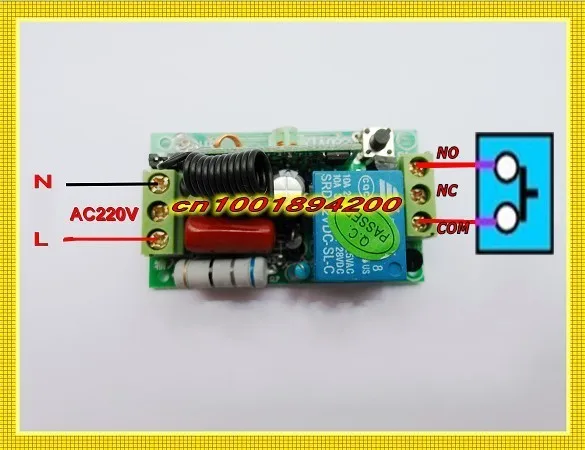 AC 220V 18CH Remote Switch 10A Relay Receiver Transmitter 315/433 RF LED Lamp Bulb Lighting Wireless Switch Smart Home ASK