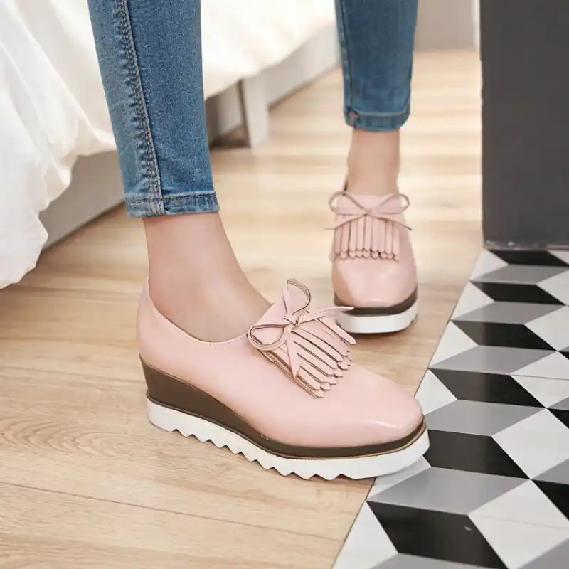mocassins semelles compensées