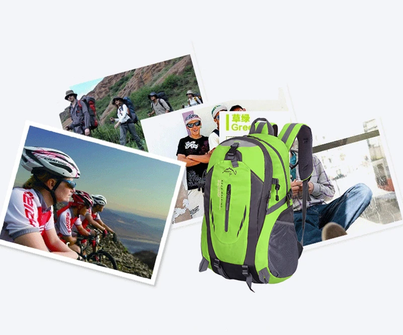 40L Waterproof Durable Outdoor Climbing Backpack Women&Men Hiking Athletic Sport Travel Backpack High Quality Rucksack (22)