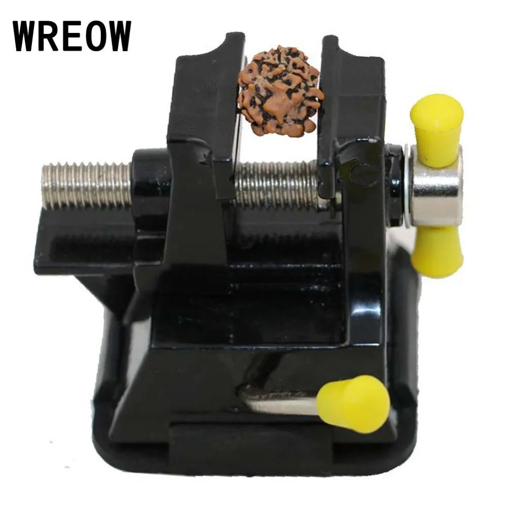 Mini DIY Metal Table Bench Vise Press Clamp Tabletop Suction For Hobby Craft Jewelry Household Carving Fixture Mechanic Tool