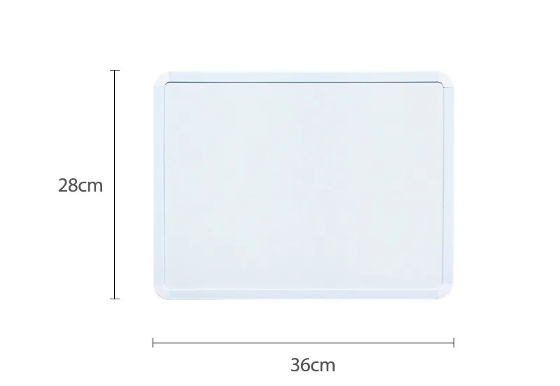 Зинди 28*36 см Магнитная доска ПВХ Frame Сообщение Белая доска на холодильник для украшения дома сообщение доска для рисования Примечания WB01