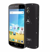 AGM X1 5.5 дюйма FDD LTE dual sim мобильный телефон Android 5.0 Octa core 4 ГБ + 64 ГБ 13.0MP 5400 мАч IP68 Водонепроницаемый противоударный NFC OTG