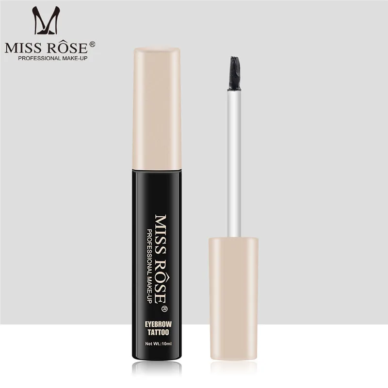 Микроблейдинг MISS ROSE ручка для татуировки бровей с кисточкой водостойкая гелевая