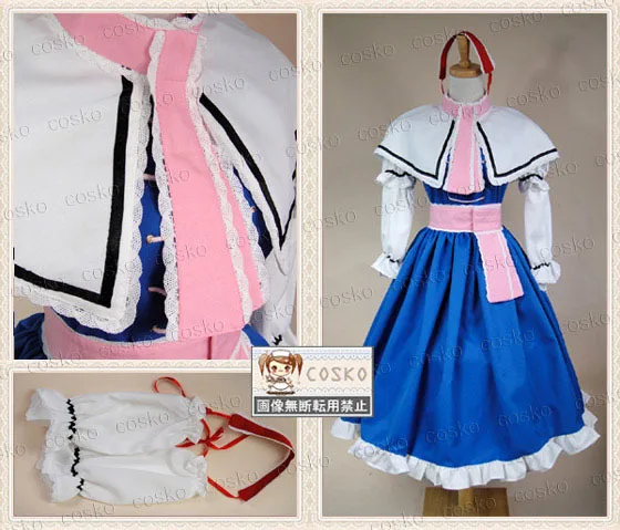 Touhou Project East Mystic Square Alice Margatroid Cosplay Costume |