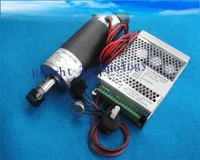 ER16 110V 600W air spindle motor+Motor controller engraving machine spindle kit DIY