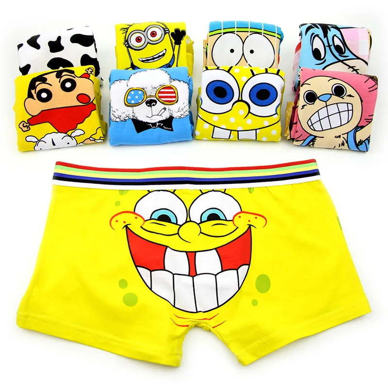 Calzoncillos Niño Calzoncillos De Bob Esponja Para Niño Pack De