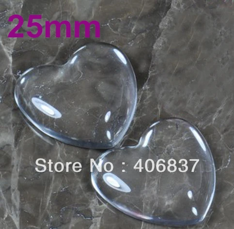 Высококачественное 25 мм прозрачное увеличительное стекло с кабошоном|glass refill|glass
