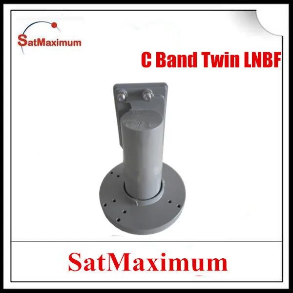 Dual(2) output C band LNBF L.O 5150/5750MHz gain 65dB LNB with scalar ring | Электроника