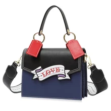 Женские кожаные сумки с вышивкой, сумки через плечо для девочек, сумка-мессенджер, женские сумки, ручная работа, амурная лента