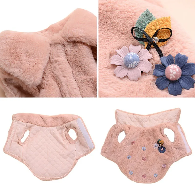 

Pet Dog Vest Costume Clothing For Pet Winter Warm Fleece Dog Puppy Coat Jacket Small Dog Chihuahua Clothes Hoodie Jacket&Coat