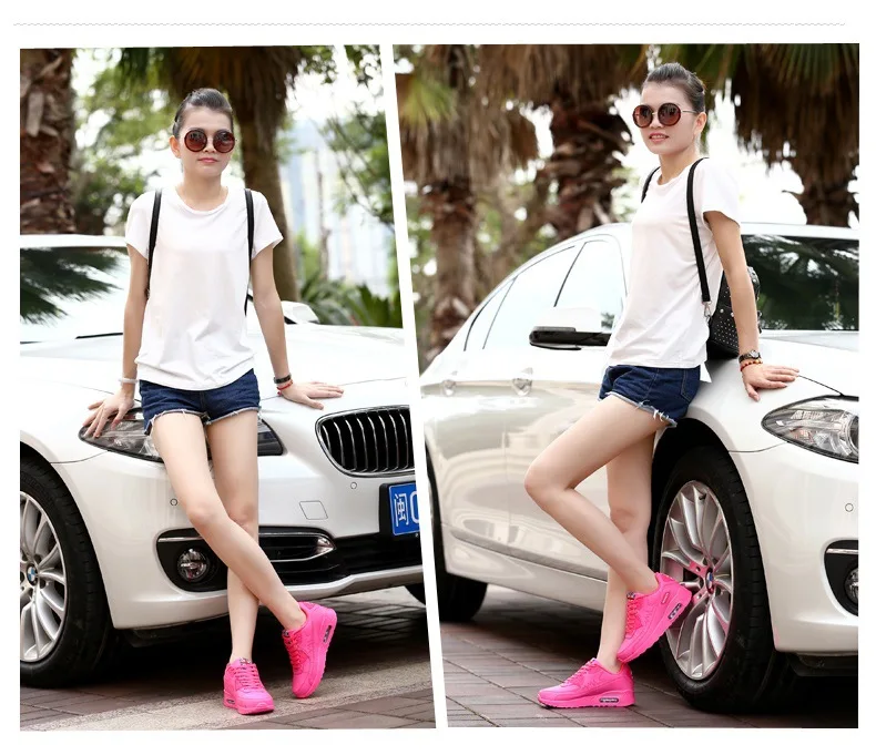 Akexiya/весенние дизайнерские белые кроссовки на танкетке; женская обувь; коллекция года; Tenis Feminino; повседневная женская обувь из сетчатого материала