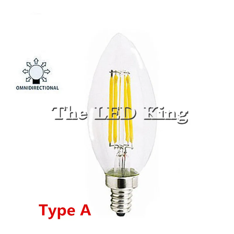 1 шт. светодиодная лампа накаливания E27 E14 6 Вт 12 220 В|led filament bulb e27|led filamentled |