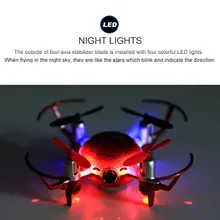 JJRC H30C Mini Drone with 2MP Camera 2.4G 4CH 6Axis Mini RC Quadcopter RTF Red
