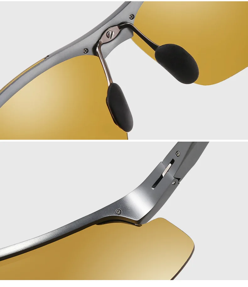 Мужские фотохромные солнцезащитные очки, поляризационные, для вождения, мужские, безопасные, для вождения, для рыбалки, классические, UV400, солнцезащитные очки 8003