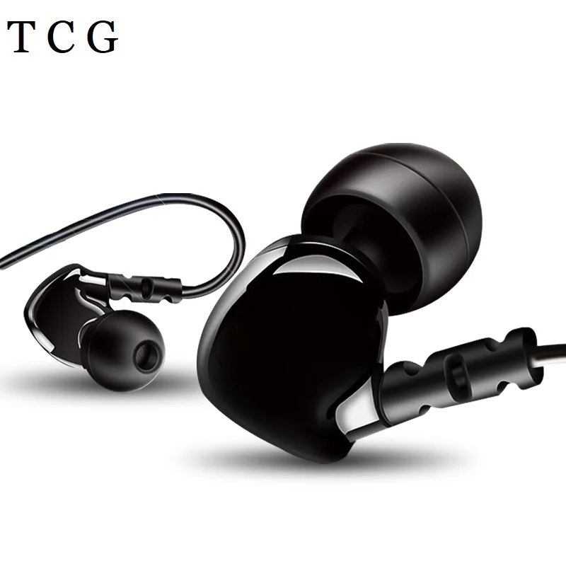 Проводные наушники-вкладыши TCG наушники с шумоподавлением Noice HIFI стерео HD