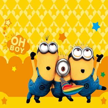 

Vinyl yellow wall cartoon Photography Backdrops Printed Newborn Baby Kids Photo Background for photo studio