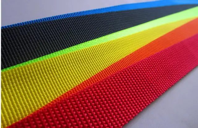 safe nylon is material backpack strap, outdoor Safety nylon ribbon, belt Sturdy