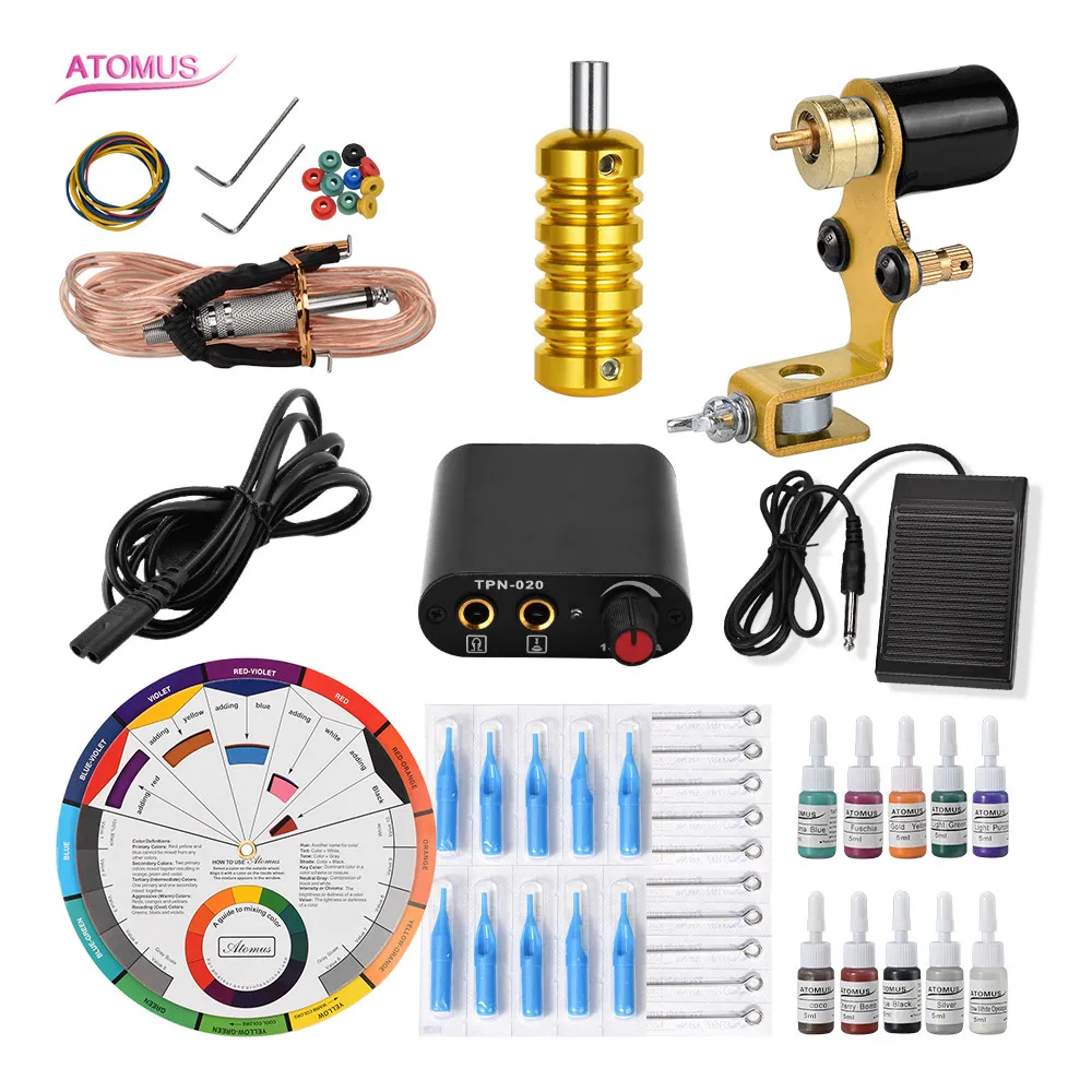 

Tattoo Machine Para Tatto Set Herramientas De Maquina Tatoo Supplies Profesional Rotary Machine Kit Tattoo Set Tatuar Tatuaje